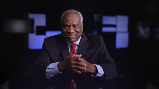 Click to play: Talks with Authors: Created Equal: Clarence Thomas in His Own Words
